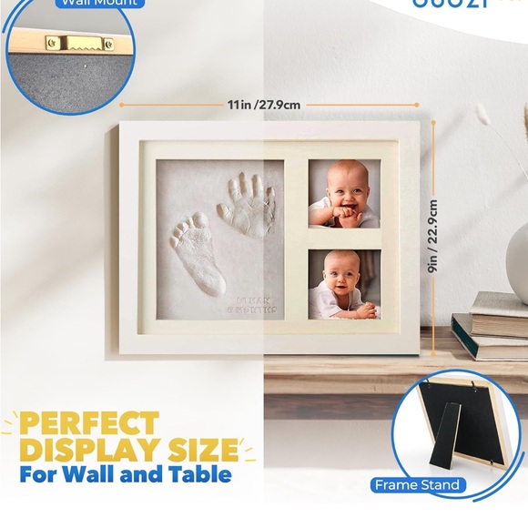 Baby Clay Handprint and Footprint - Picture 5 of 7